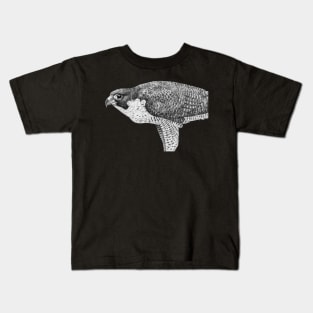 Peregrine Falcon Kids T-Shirt